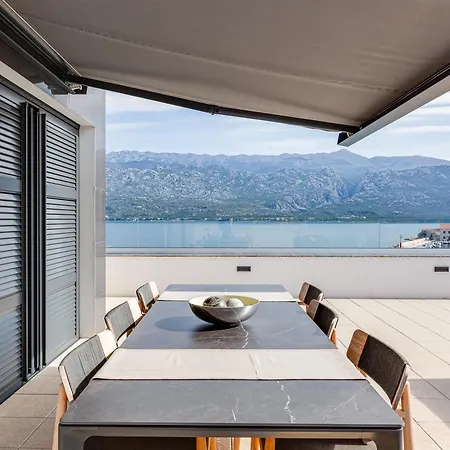 Lägenhet Penthouse Velebit Direct Sea Views Steps To Beach Luxury Stay Vinjerac